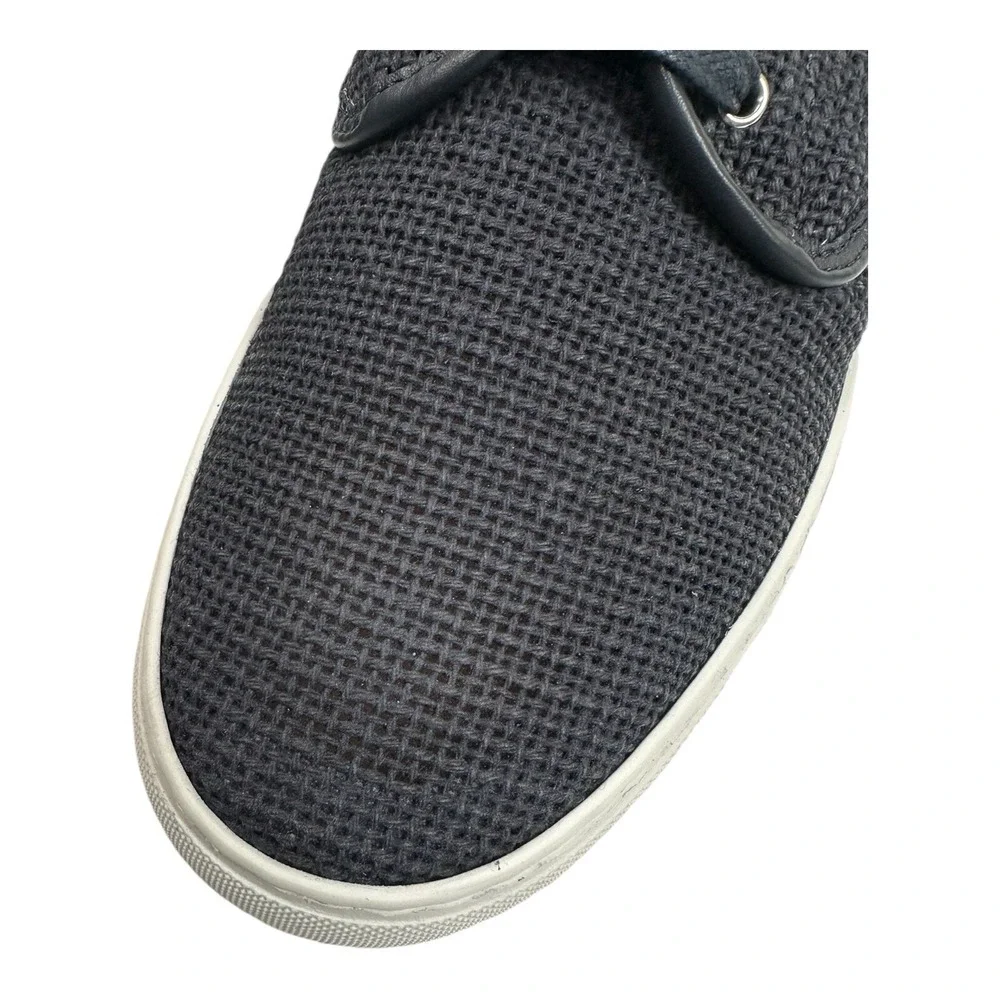 Ralph Lauren Purple Label Jeromy Linen Net Navy Sneaker‎ Shoes Size US 8E New